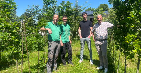 Samenwerking tussen Jacobs Tuinarchitectuur en verzekeringsadviseur Boidin